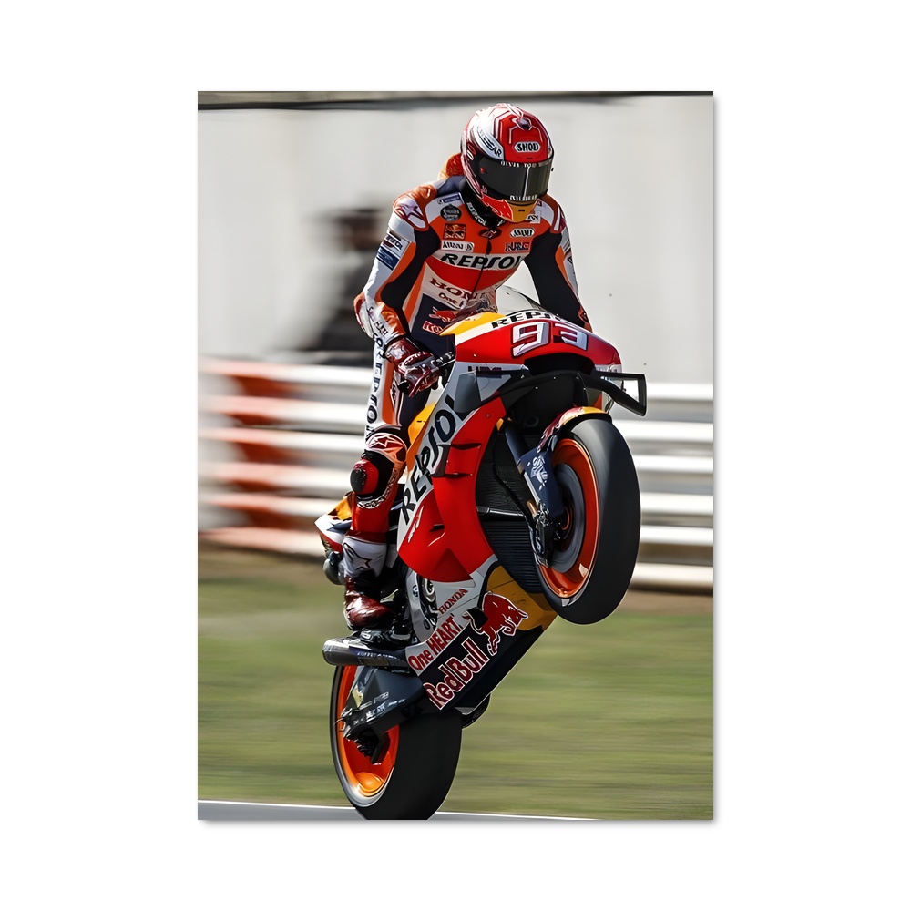 Poster captivant Rs-gp motogp
